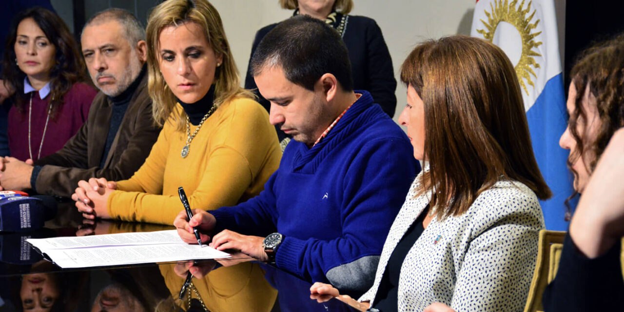 El Gobierno de Rio Cuarto formalizó el trabajo de articulación con diversas instituciones educativas de la ciudad