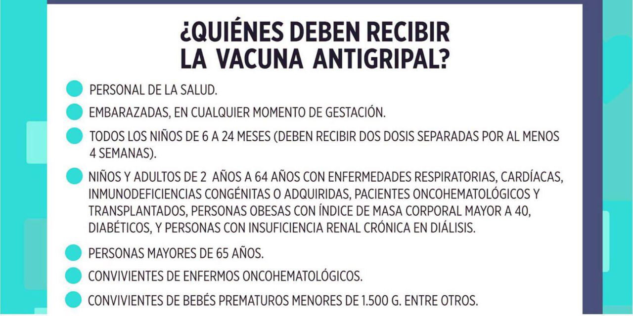 Jornada de Vacunación Gratuita contra la gripe