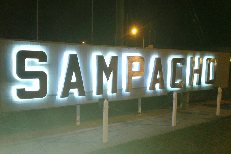 Inauguración de luminarias led en Sampacho
