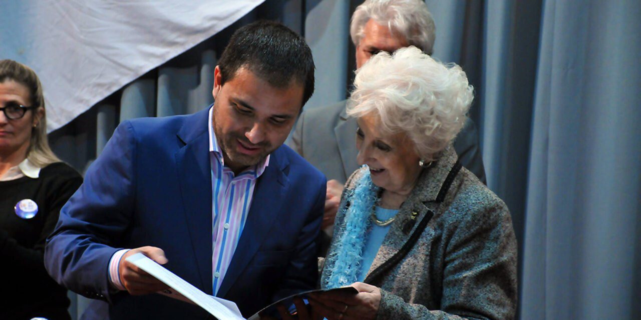 El Gobierno de Rio Cuarto reconoció a Estela de Carlotto