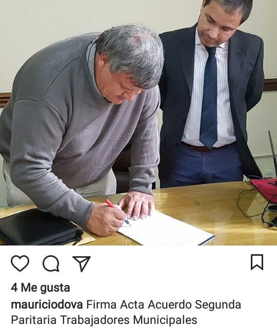 Se firmó el acta de la segunda Paritaria para los Trabajadores Municipales