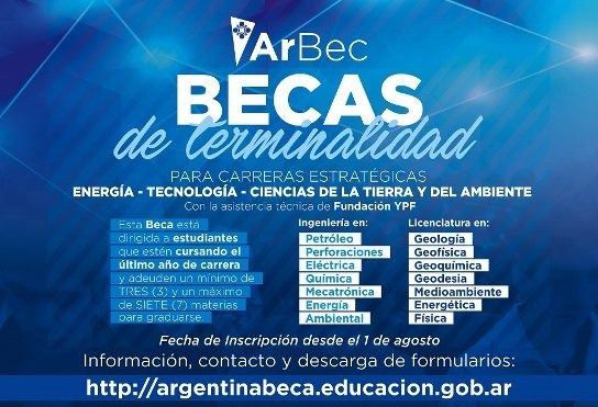 El Gobierno Nacional ofrece becas para finalizar carreras estratégicas en energía