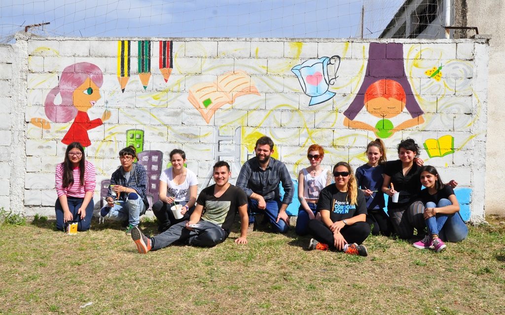 Se realizó la Jornada: «Arte Mural y Juventud»