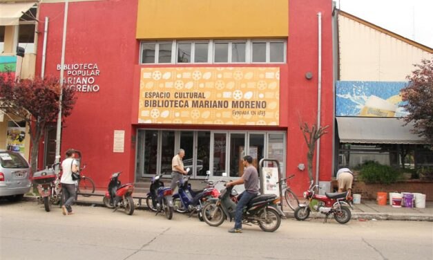 Refacción de la Biblioteca Popular Mariano Moreno