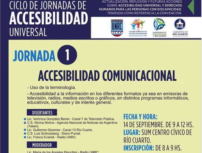 Comienza el Ciclo de Jornadas de Accesibilidad Universal