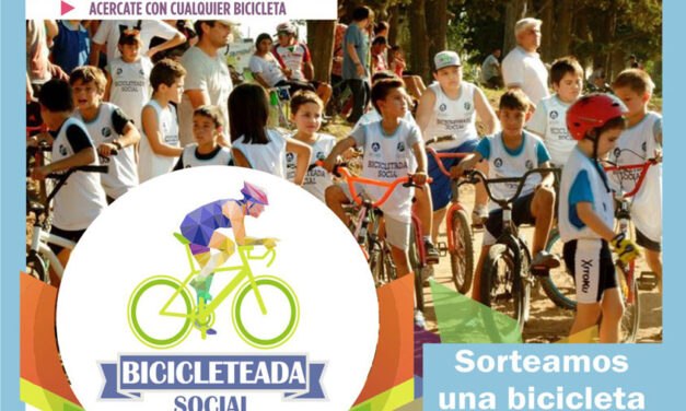 Se realizará una nueva edición de la Bicicleteada Social en Barrio Alberdi