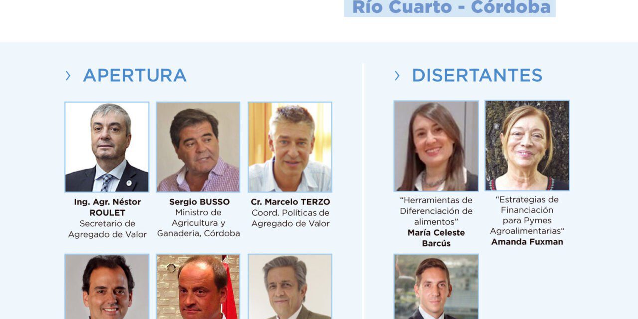 El jueves 28 se realizará un seminario para PyMEs alimentarias