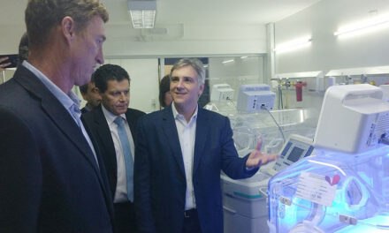 Inauguró la UTI NEO del Hospital Iturraspe de San Francisco