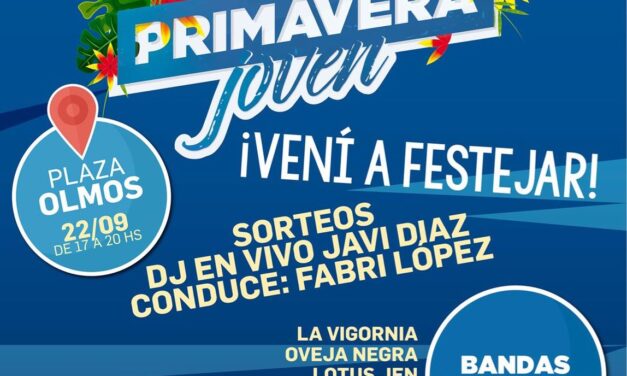 Provincia y Municipio festejan la primavera en Río Cuarto