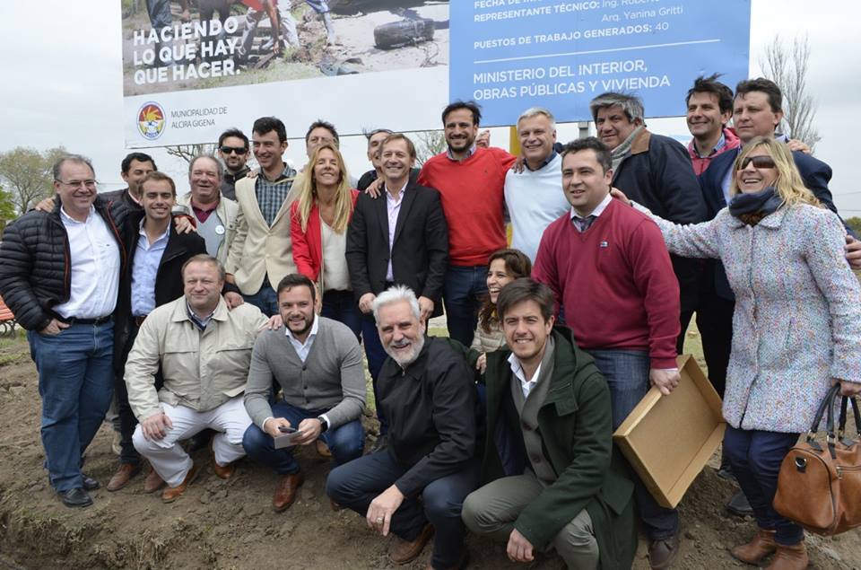 Lanzamiento del Programa Nacional «Hábitat» en Alcira Gigena