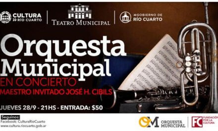 Agenda Cultural de Río Cuarto para este fin de semana