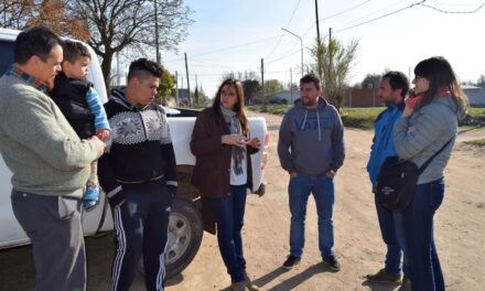Agricultura entregó materiales de huertas al Anexo Educativo «Quechalen»