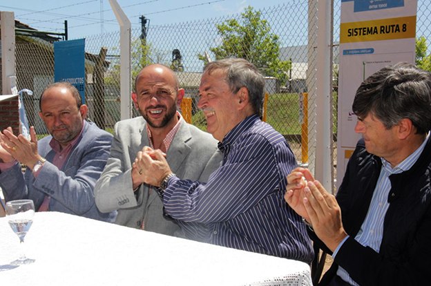 Quedó totalmente habilitado el gasoducto regional ruta 8
