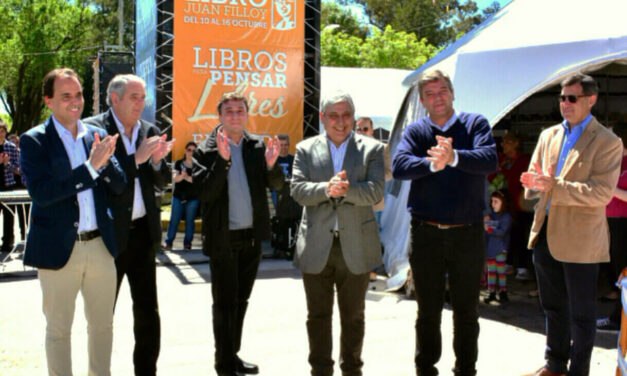 Se realizó el corte de cintas de la 13° Feria del Libro “Juan Filloy”