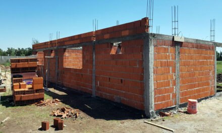 Se está ejecutando la obra del nuevo Jardín Maternal en la Vecinal Las Quintas