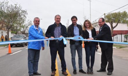 Se inauguró el nuevo acceso a Serrano