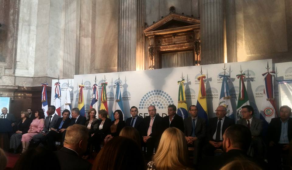 Mauricio Jaimes recibió una distinción en el Senado Nacional