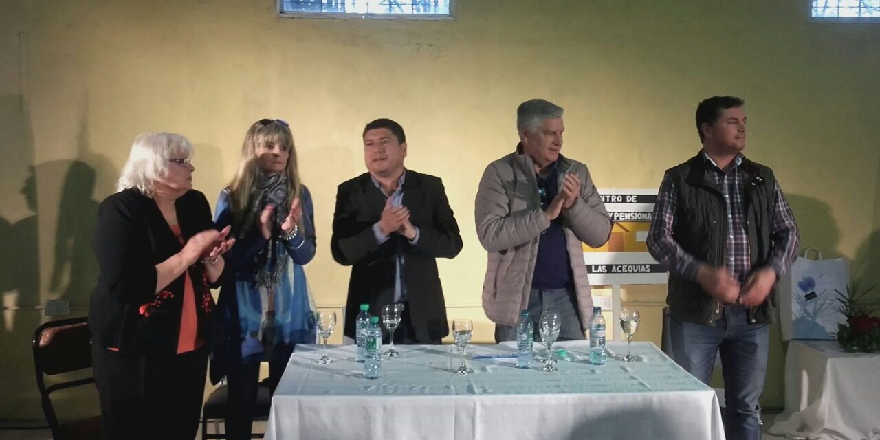 Inauguración de obra en Centro de Jubilados y Pensionados