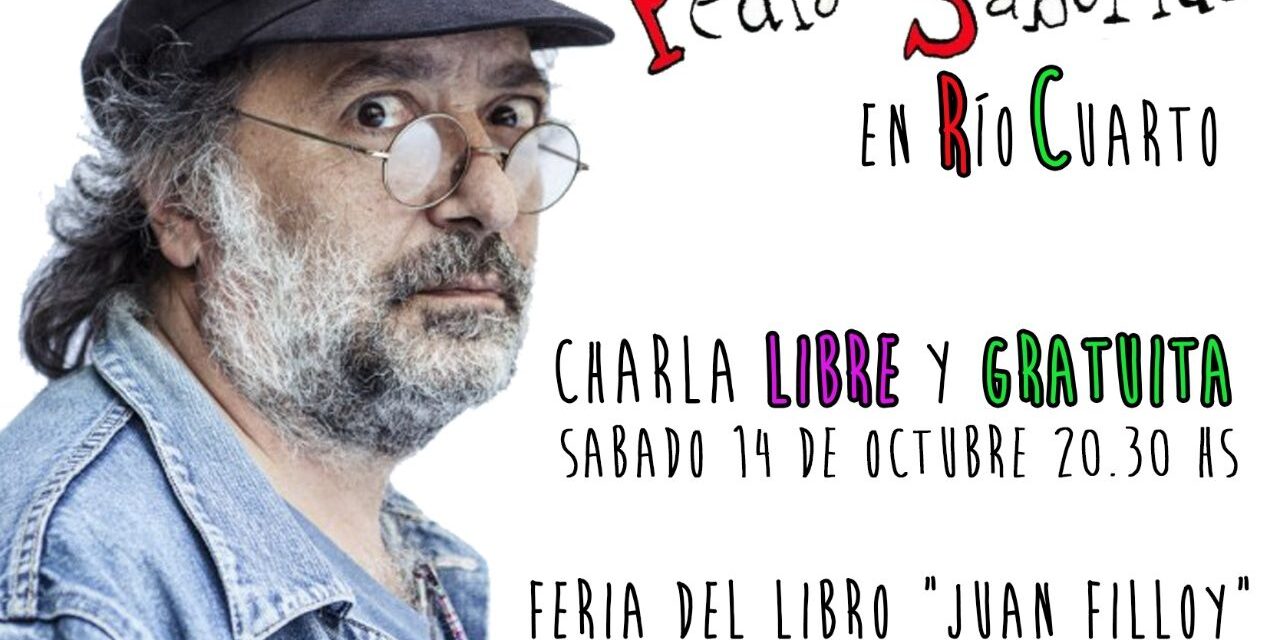 Pedro Saborido en la Feria del Libro «Juan Filloy»