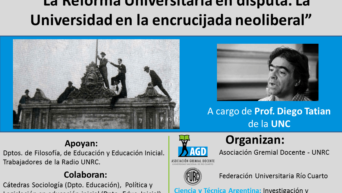 Diego Tatian reivindicó el carácter emancipatorio de la Reforma del ´18