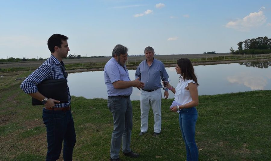 Recorrido de obras en San Basilio