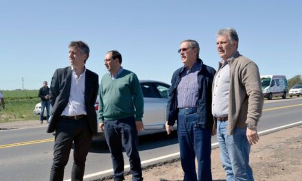 Schiaretti recorrió obras en La Carlota