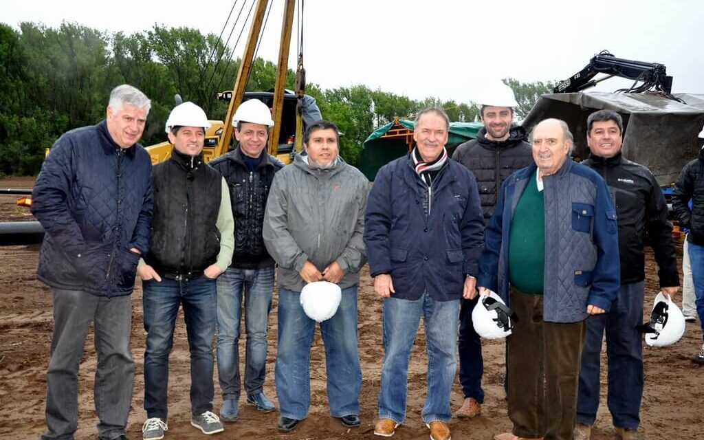 El Gobernador supervisó la obra de Gasoductos del Sistema Sur