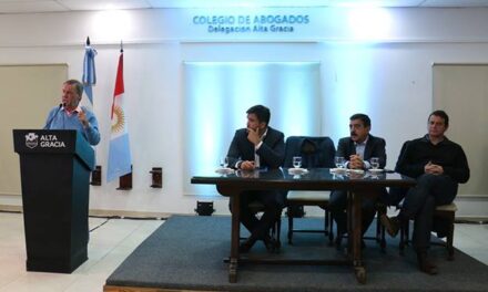 Schiaretti presentó en Alta Gracia el Programa de Obras Públicas de la Provincia