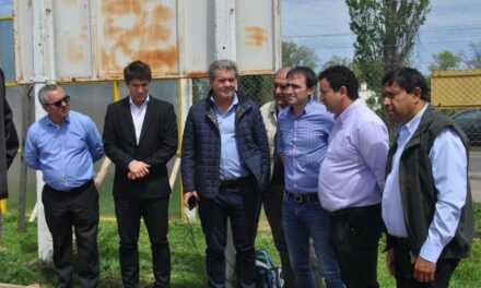 Avanza el gasoducto en Serrano
