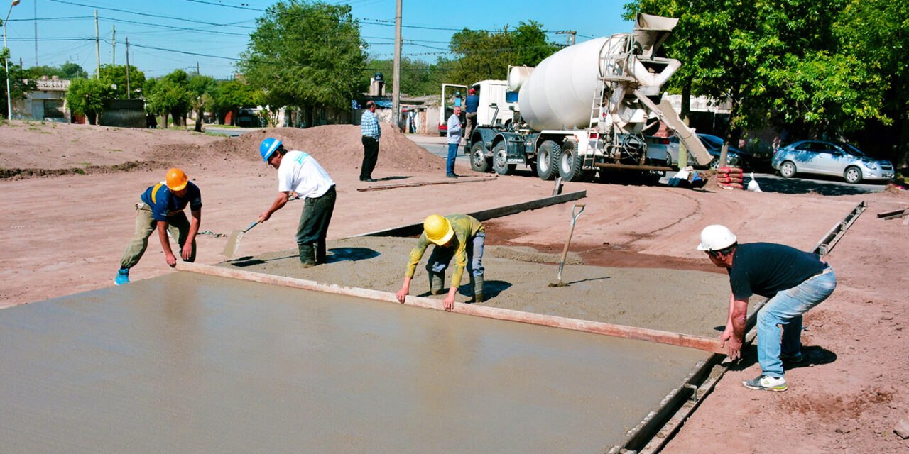 Comenzó la construcción de la “Plaza de la Paz”