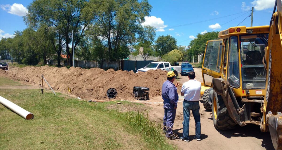 Cloacas en Banda Norte: la obra beneficiara a 70 familias