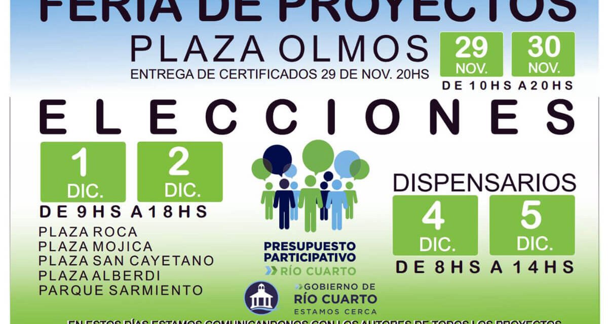 Etapa Final Presupuesto Participativo 2018