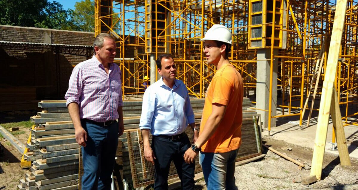 Presupuesto Participativo: Llamosas recorrió obras en ejecución