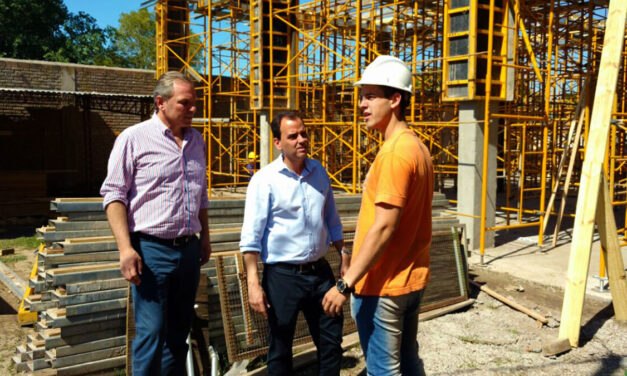 Presupuesto Participativo: Llamosas recorrió obras en ejecución