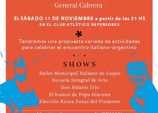 Vuelve la Fiesta Zonal del Piemonte