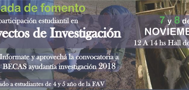 Jornada de fomento a la participación estudiantil en investigación