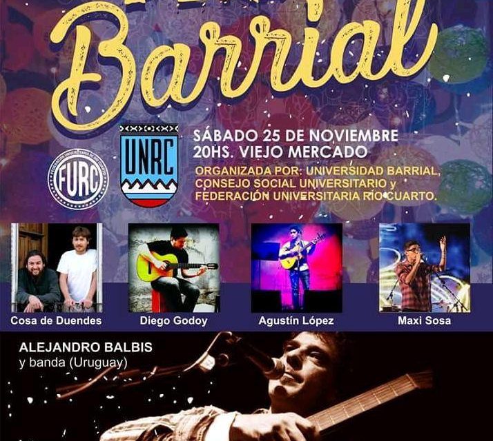 Se realizará la Peña Barrial en el Viejo Mercado