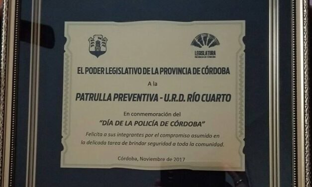 La Departamental de Río Cuarto fue distinguida
