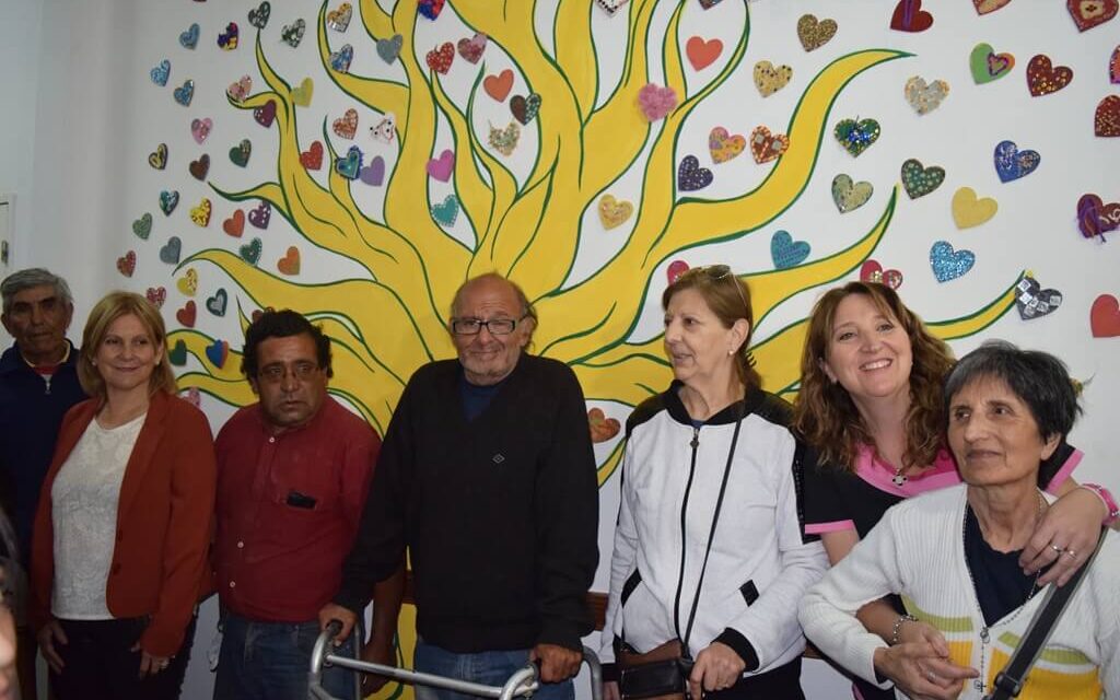 Inauguración del mural «Todos somos uno»