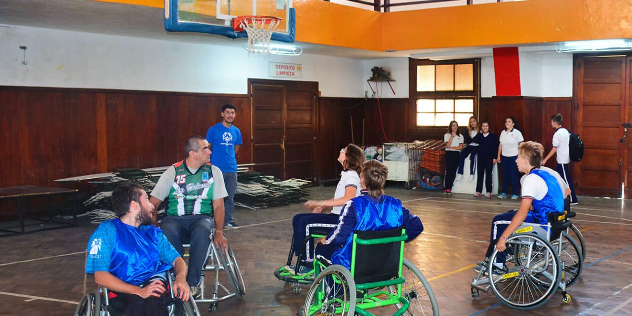 Más de 500 personas participaron de una Jornada de Deportes Adaptados