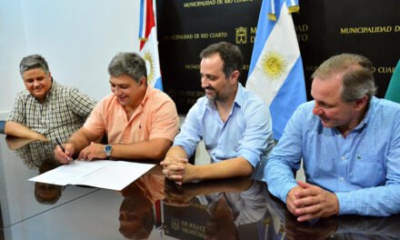 El municipio de Río Cuarto suscribió un contrato con INTERCITY