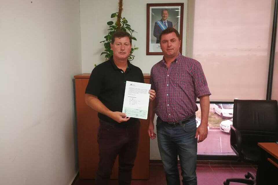 Obra de refacción en Destacamento Policial