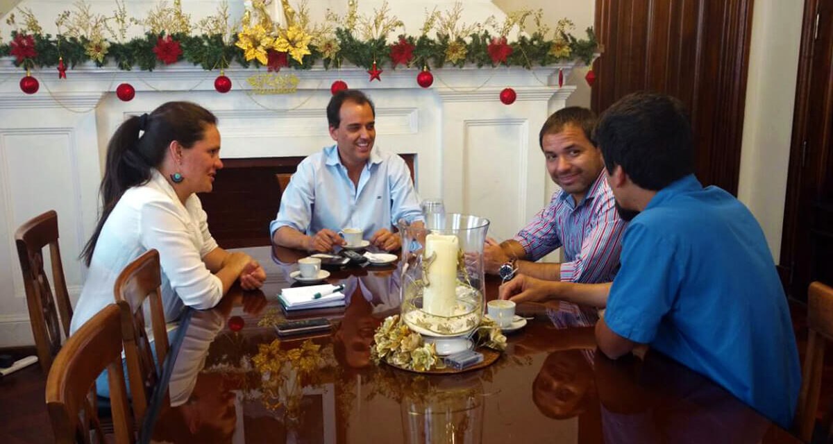 Llamosas se reunió con los nuevos concejales de Respeto