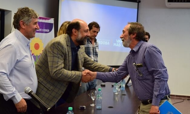 Provincia firmó acuerdo socioambiental con la Comunidad Regional Río Cuarto