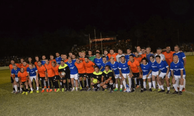 Partido Solidario con reconocidas figuras del fútbol