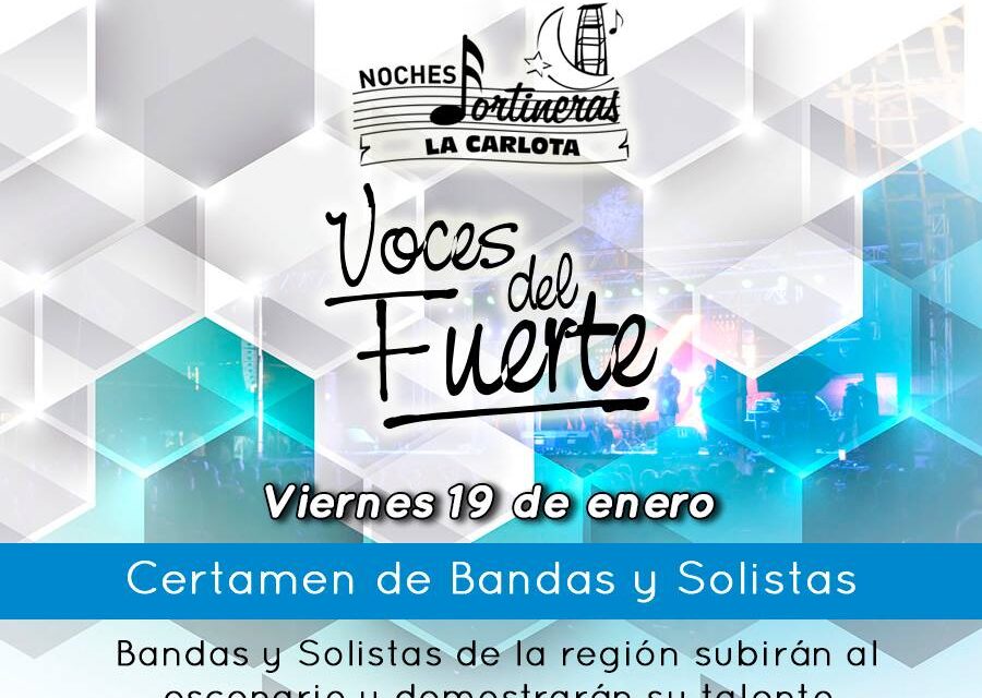 Inscripciones para el certamen «Voces del Fuerte»