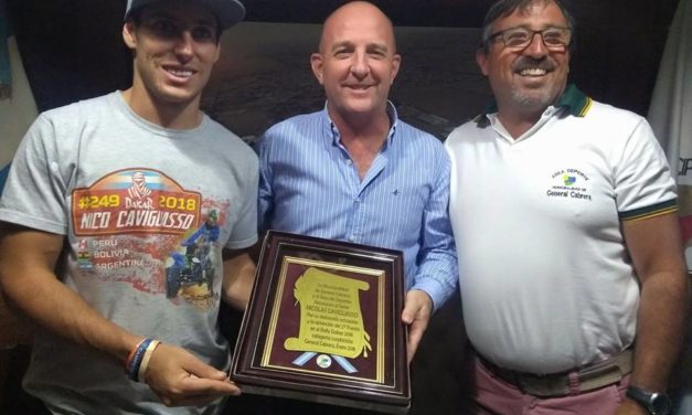 Distinción municipal a Nicolás Cavigliasso