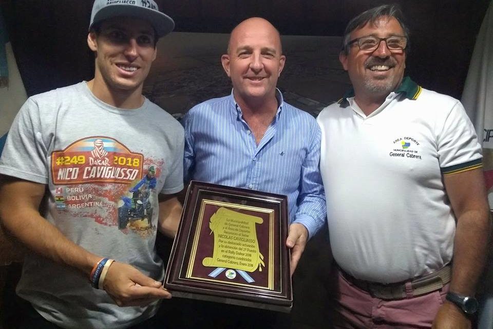 Distinción municipal a Nicolás Cavigliasso