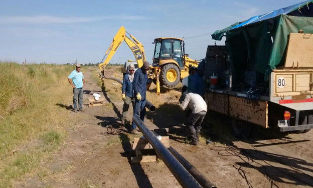 Gasoductos: empezaron las obras en el tramo Mattaldi-Nicolás Bruzzone