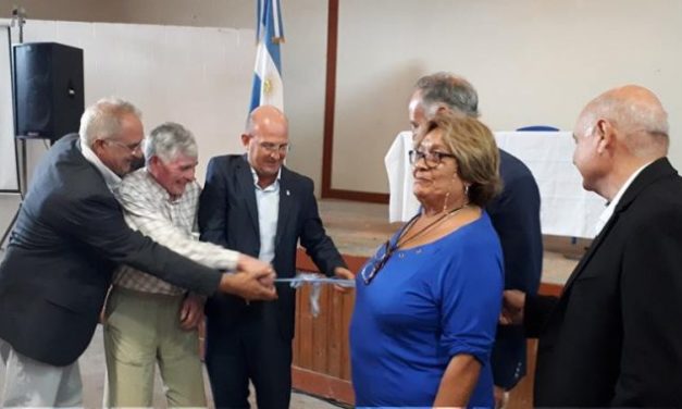 Inauguración de la ampliación de la red cloacal